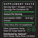 Na2ural CBD Oil 500 MG